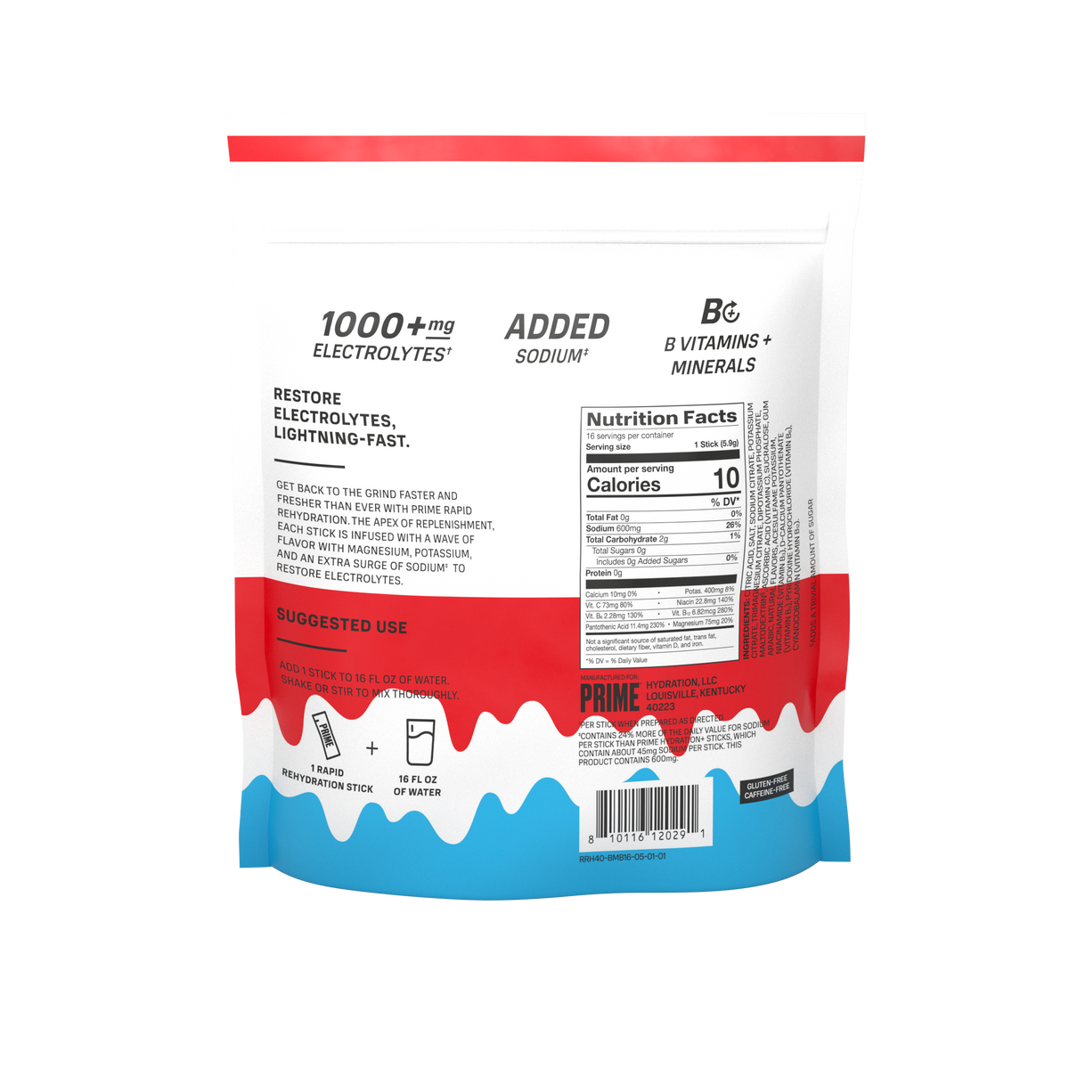 Rapid Rehydration Sticks - Ice Pop