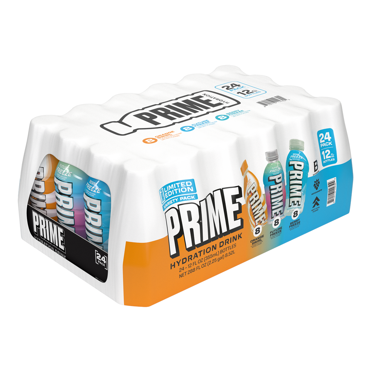 Hydration - Orange Swirl, Future Freeze, Berry Freeze Variety Pack